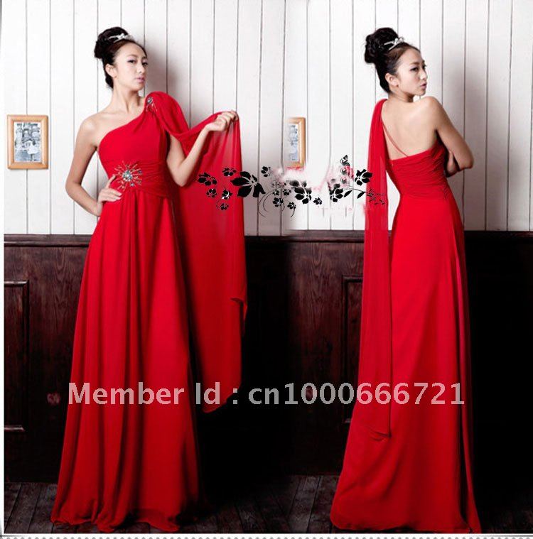 Red Bride Dress