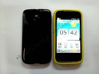 200pcs/lot  High Quality TPU Gel Skin Back Cover Case for Huawei C860