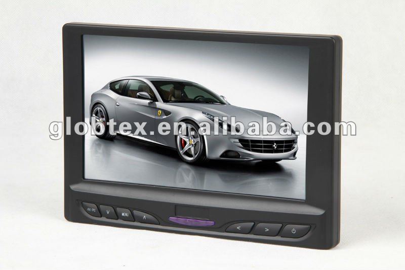 L# 7 inch Touch Screen LCD Monitor with DVI & HDMI Input/4 wire resistive touch panel
