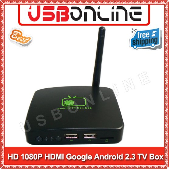 Купить Google tv box плеер full hd 1080p google android 2.3 wifi СМИ ...