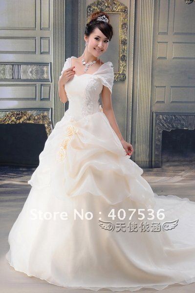 Elegance Wedding dress Long Court Train fashion bridal veil HS183