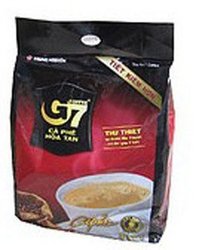 Pó 800g16 g do café instantâneo do G7 três de Vietnam China 50 blocos