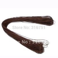 Wholesale Coffee Shop Supplies on Free Shipping 60m Wholesale Coffee Waxed Cotton Necklace Cord 1mm