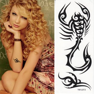 Saint+To+Ward+Off+Evil Luminous-totem-tattoo-stickers-waterproof-ward-off-evil-Scorpion.jpg
