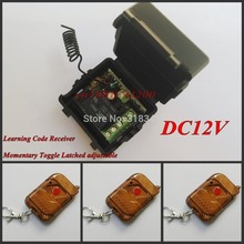 Garege door open wireless remote control system 12V wireless remote control switch 3 transmitter 1 receiver