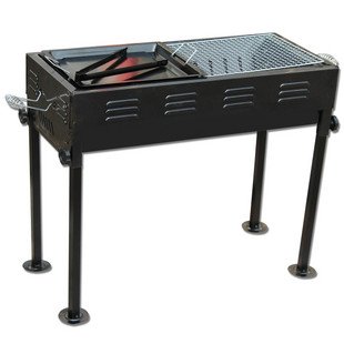portable charcoal barbecue