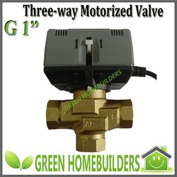 G1" Three-way Motorised valve actuator hydraulic ,220VAC (24V/110V are available)(China (Mainland))