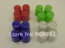 100set/lot Many Colors Buttons for XBOX360 ABXY buttons +Guide buttons for XBOX360 wireless controller +Fast shipping DHL(China (Mainland))