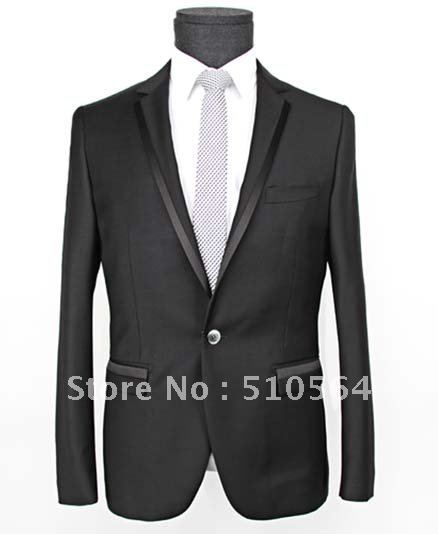 Free shipping Desinger Wool suit Groom Tuxedos Wedding Groomsman Men 