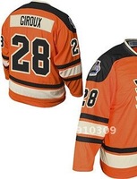 2012 Winter Classic Flyers jerseys Hockey jerseys #28 Claude Giroux Orange Authentic jerseys size 48-56 Free shipping