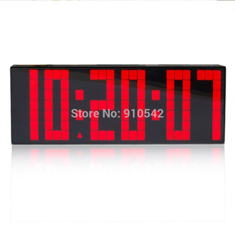 Red Digital Clock