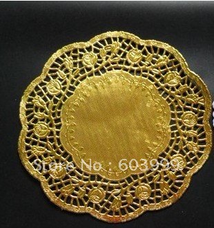 Gold Doilies