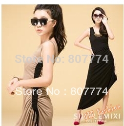 Maxi Dress on Skirt Long Dress Vest Dress European Style Dress   Sku  Smt555382460
