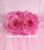 Simple Pretty A-line Scoop Ankle Length Organza Applique Handmade Flower Flower Girl Dresses W-0173