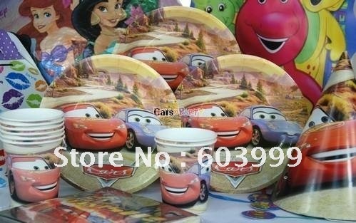 Mickey Mouse Clubhouse Birthday Party Supplies on Party Supplies Cars Party Goods Partyware Childrens Party Supplies