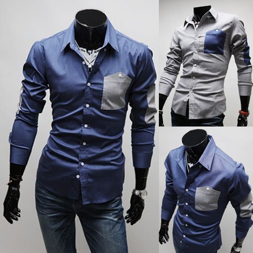 Men Color Matching Shirt Mens Fashion Clothing Men Luxury Shirt Free ... Men Color Matching Shirt Mens Fashion Clothing Men Luxury Shirt Free ...