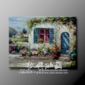Free shipping!Mediterranean landscape oil on canvas, high quality pure hand-painted wall art 60
