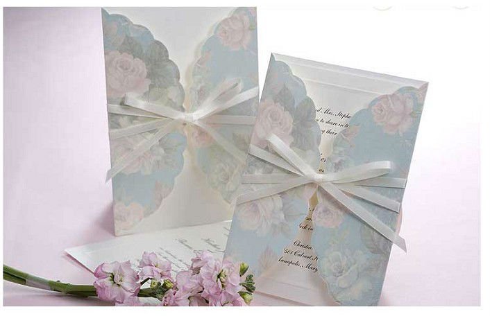 Elegant Blue Wedding Design Invitations Printable and Customizable The Best