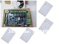 Together with 4pcs card reader,TCP/IP type four Door Access Controller board with software,single door access control