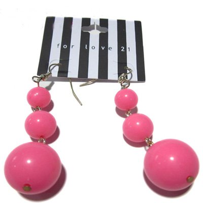 Fashion Jewelry Pearls on Fashion Jewelry Vintage Silver Plastic Pearl Drop Earrings  6pairs