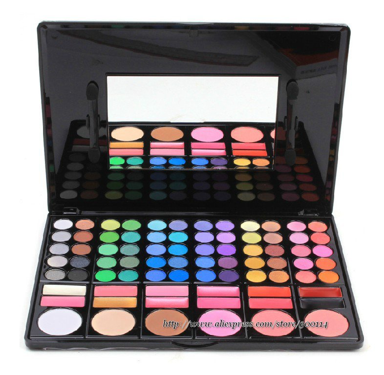  Wholesale Cosmetics on Wholesale 2012 New Unique 78 Colors Makeup Palette Eye Shadow   Cheek