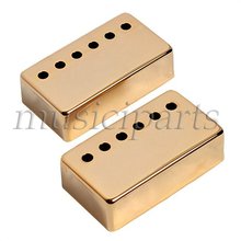 2pcs GOLD Humbucker Pickup Cover 50/52mm for Gibson guitar FREESHIPPING(China (Mainland))
