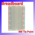 5pcs/lot 400 Tie Point Interlocking Solderless Breadboard for ATMEGA PIC ArduinoUNO Free Shipping Dropshipping(China (Mainland))