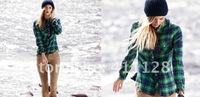Free shipping  2012 new European and American long-sleeved blouse