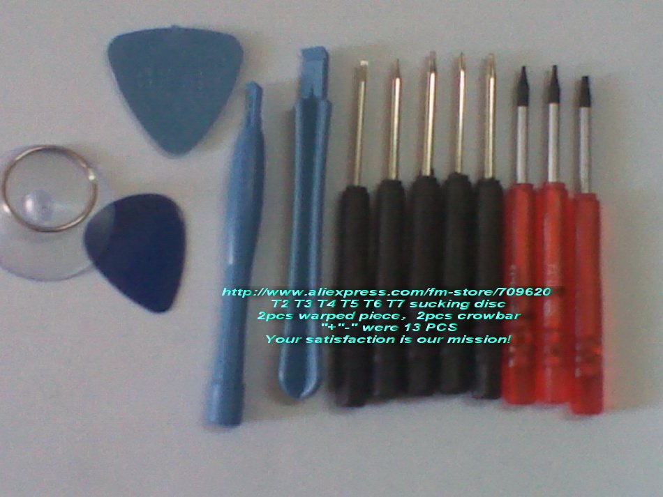 *100 set(10400pcs)*Freeshipping,2012 China Hot sell telephone open mouth maintenance tools,for blackberry and apple(3G/4G)phones