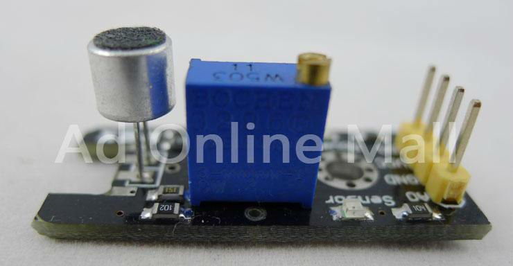 5pcs 3-5.5V,Sound Detection Sensor Module, Sonic Whistling Switch(China (Mainland))