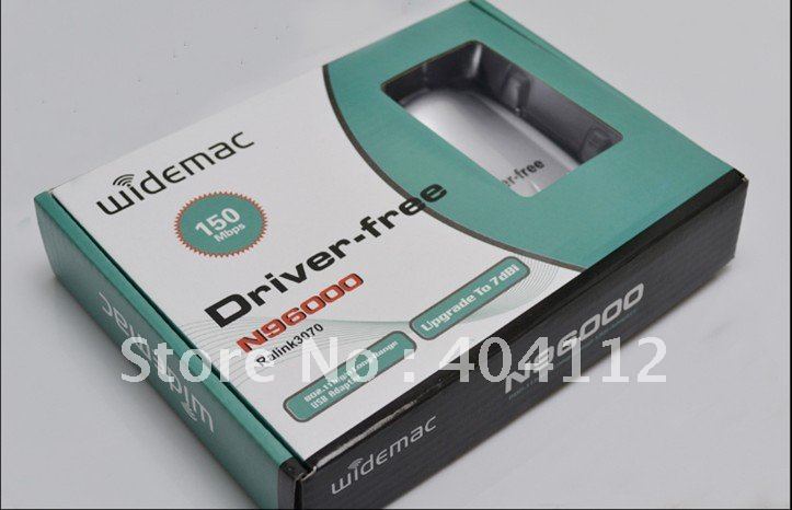 Latest Driver Free N96000 wifi wireless adapter rt3070 with 7DB antenna 150Mbps network card