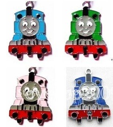 Wholesale 200 pcs Thomas And Friend Jewelry Making Metal Figure Pendant Charms(China (Mainland))