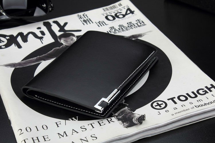 wholesale wallet top layer leather purses mens designer wallets diamond lines wallet black man ...