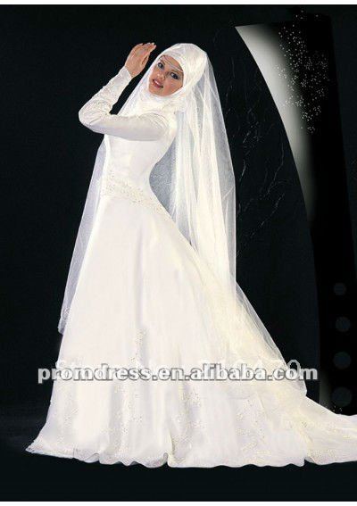 gold islamic wedding dresses