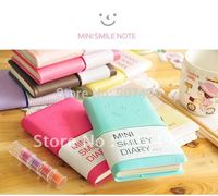 Best Selling!! New Cute Smiley Diary/Sweet Candy Notebook/Memo Notepads/Fashion Kids Gifts+free shipping Retail&amp;Wholesale