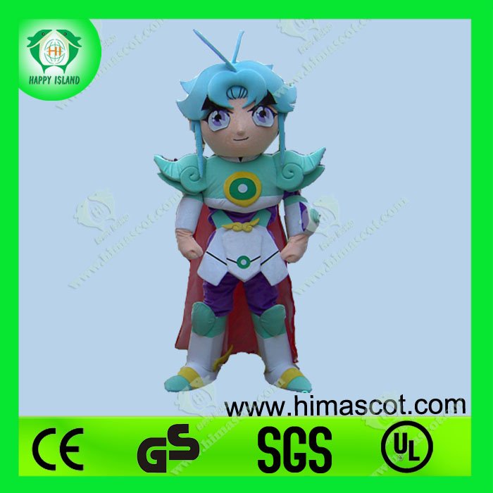 2012 warrior boy Adult fur costume(China (Mainland))