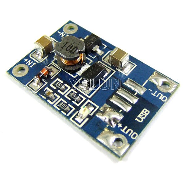 Ultra Small DC 3V to 5V 1A Boost Converter Power Supply for DIY Mobile ...