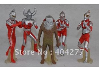 and monster cartoon toy/model,Children's toy,5pcs/set (NO.E set