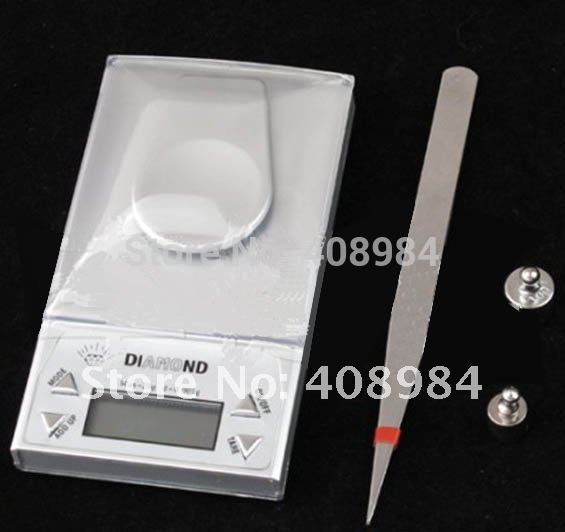 free shipping 200g/0.01g Digital Electronic Pocket Scale with retail box