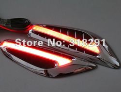 Free shipping,Universal steering light Fender Side Lamp whit control box / Marker Turn signal Lights(China (Mainland))