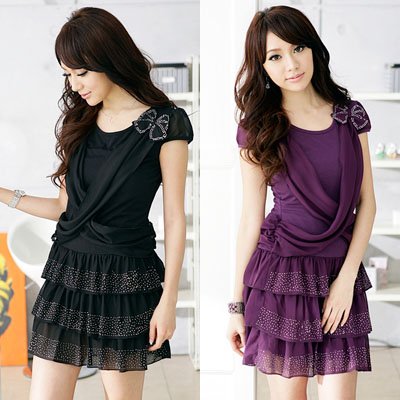 Bridesmaid Dress Patterns on Dresses New Fashion 2012 Dress Plus Size Women Chiffon Dress Xl Xxl