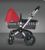 2012 modern baby stroller with canopy, pushchair, jogger, travelling system and other accessories,Free shipping