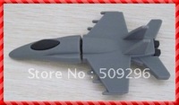 Free shipping 1gb 2gb 4gb 8gb 16gb real capacity fighter plane usb flash disk memory card stick thumb drives