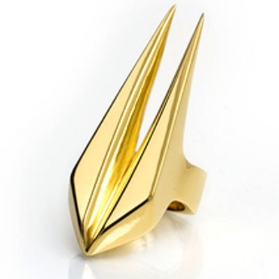 Vintage Gothic Clothing on New Vintage Gold Silver Spike Fashion Finger Ring Punk Gothic Votage