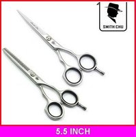 Hair Scissors Cutting Scissors and Thinning Scissors  Home scissors SMITH CHU HM92-55/526 5.5 INCH Wholesale 5PAIRS/LOT NEW