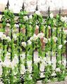 Free Shipping! 10pcs Artificial Rose Flower Garland Vine Ivy for Wedding Party Garden Decoration Decor