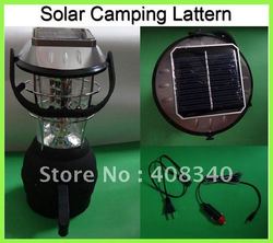 Wholesale!Solar Camping Lamp+36xLEDs+Hand Crank LED Light+Outdoor Lanttern+5 Different Power Ways 5pcs/lot EMS Free Shipping(China (Mainland))