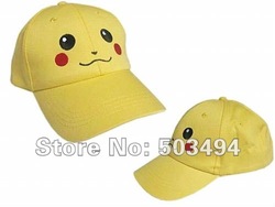 Pokemon-Yellow-Baseball-Cap-Pikachu-Hat-