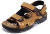Men's 100% leather brand sandal /slippers *Genuine Leather sandal