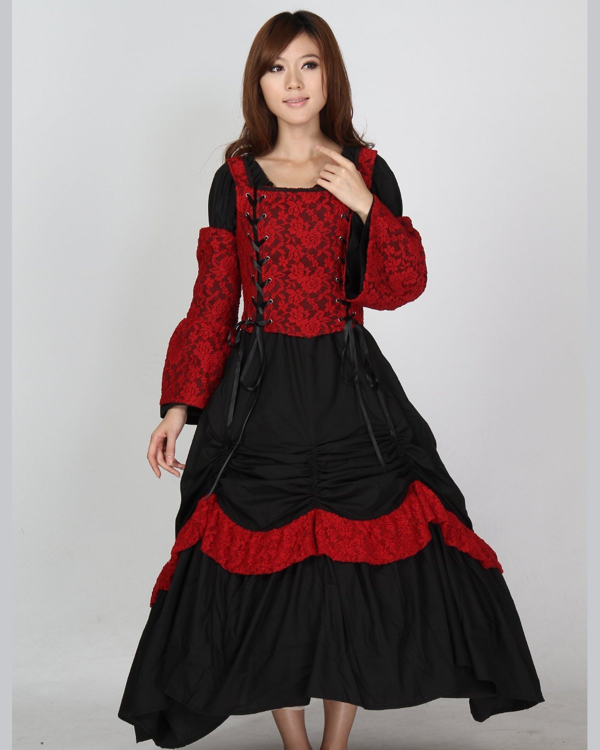 Gothic dress pattern